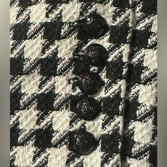 Worthington Houndstooth Tweed Blazer Jacket - Picture 6 of 11